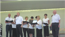 Choir Performing on Stage