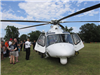 Volunteers Showing Helicopter
