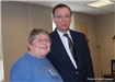 Man and Woman Smiling for the Camera