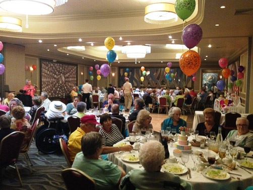 People Attending the Spring Fling