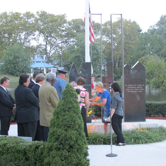 People Paying Respect