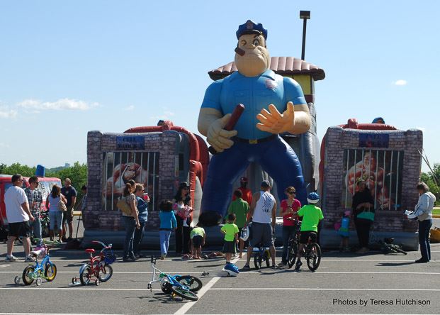 Inflatable Police Officer