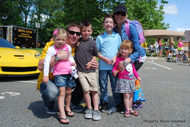 Family at the Bike Rodeo