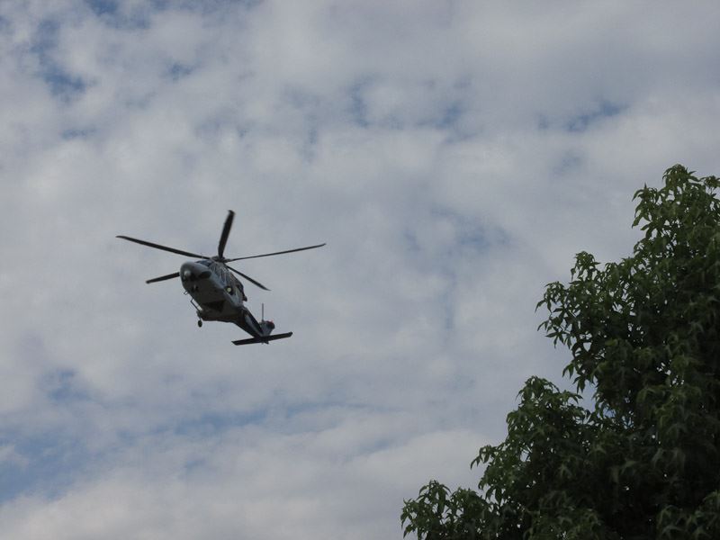 Helicopter Flying Over (2)