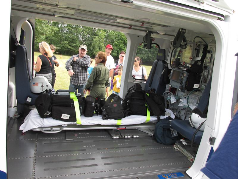 Gear Within Helicopter