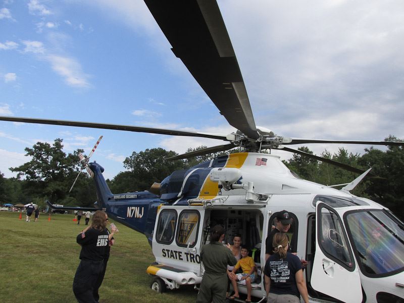 People Taking Pictures by Helicopter
