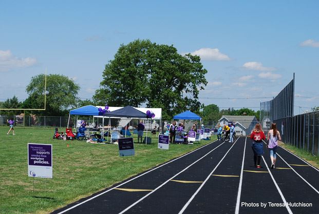 People Walking the Track (2)