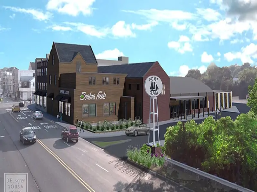 Port Plaza Rendering