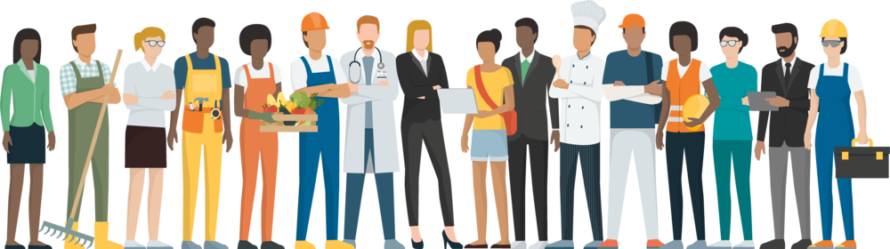 Group of Workers